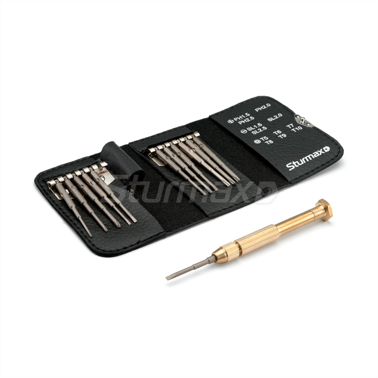 1040M-11-S13_02 Sturmax 1040M-11-S13 Набір викруток для точної механіки 13 шт