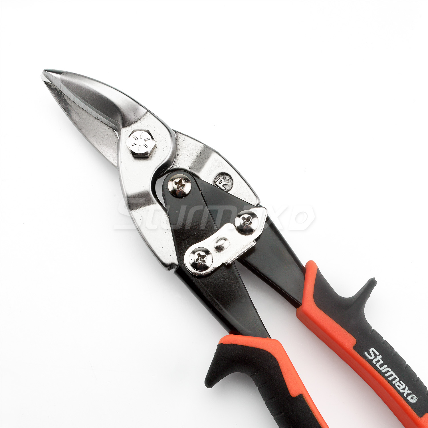 1074M-02-R_03 Sturmax 1074M-02-R Ножиці по металу 250 мм (правий різ)