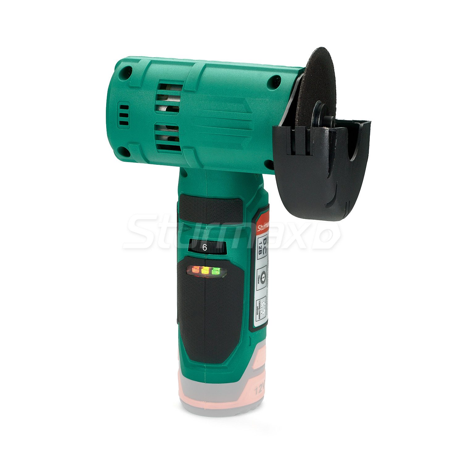 AGM9076CL_1 Sturmax AGM9076CL Кутова шліфувальна машина акумуляторна 12В (без АКБ та ЗП)