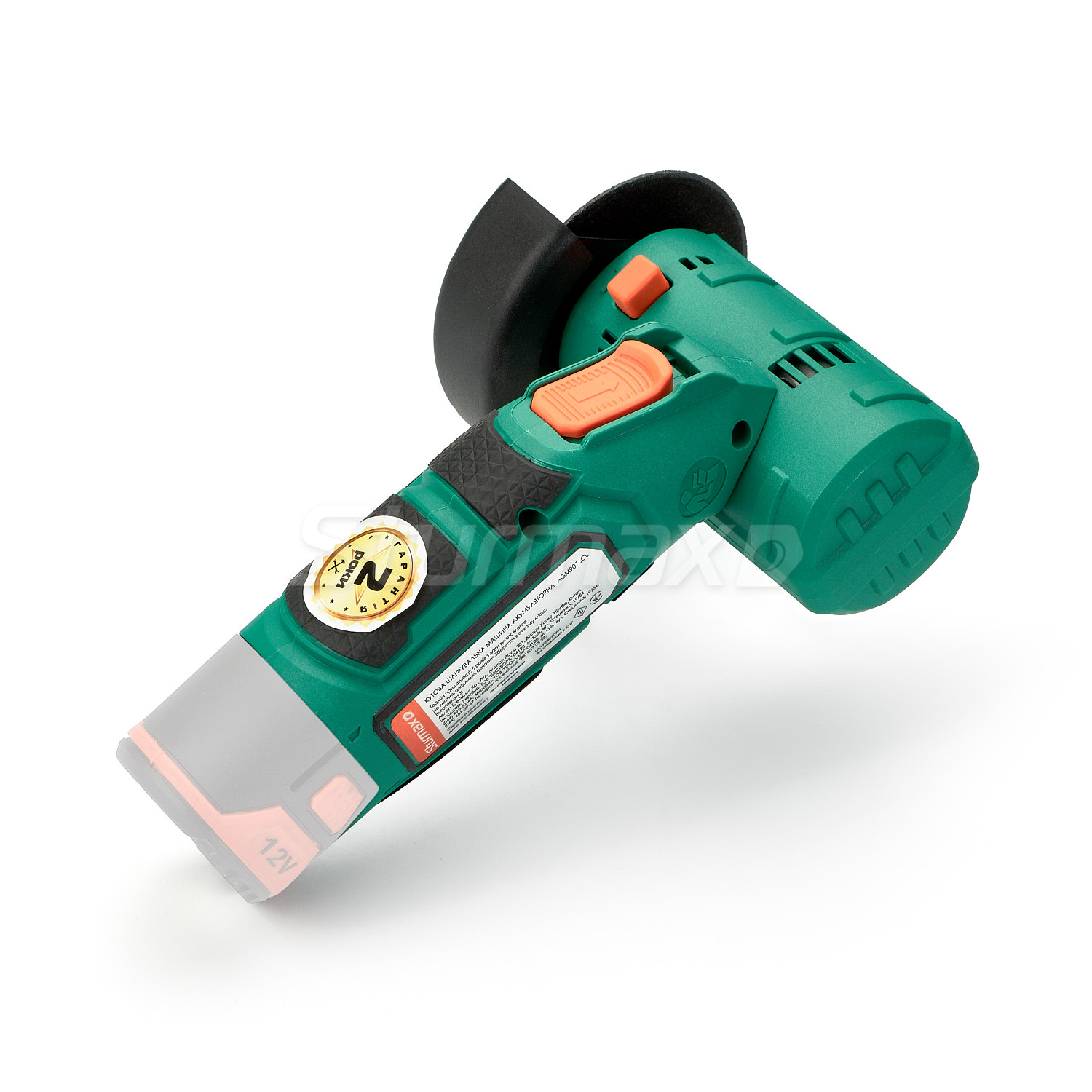 AGM9076CL_3 Sturmax AGM9076CL Кутова шліфувальна машина акумуляторна 12В (без АКБ та ЗП)