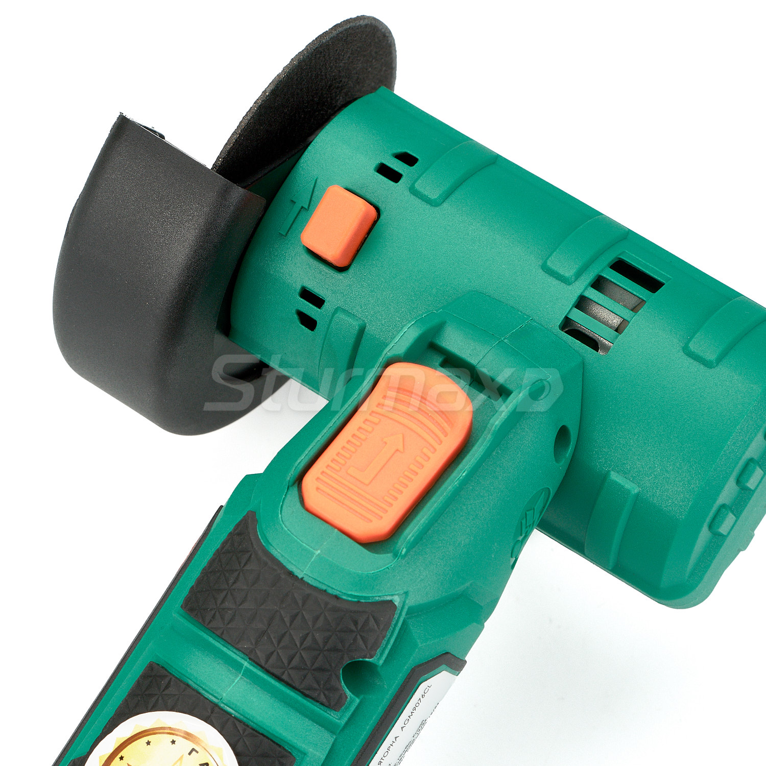 AGM9076CL_5 Sturmax AGM9076CL Кутова шліфувальна машина акумуляторна 12В (без АКБ та ЗП)