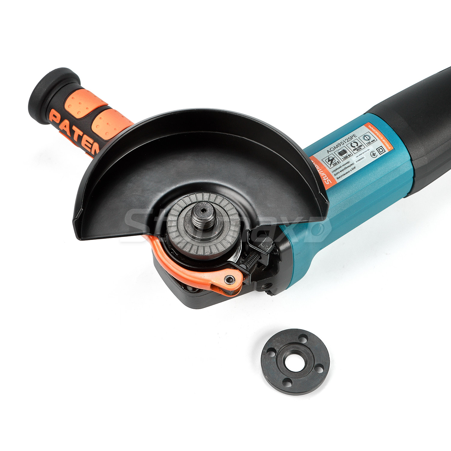 AGM95125PE_4 Sturmax AGM95125PE Болгарка (КШМ) з регулюванням обертів 1200Вт, 125 мм
