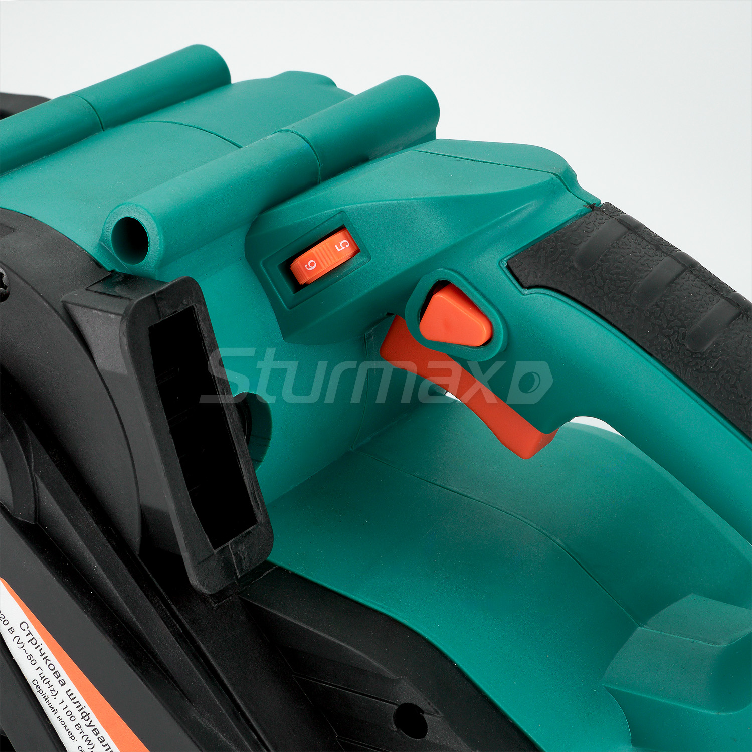 BSM8511U_02 Sturmax BSM8511U Стрічкова шліфмашина 1100Вт