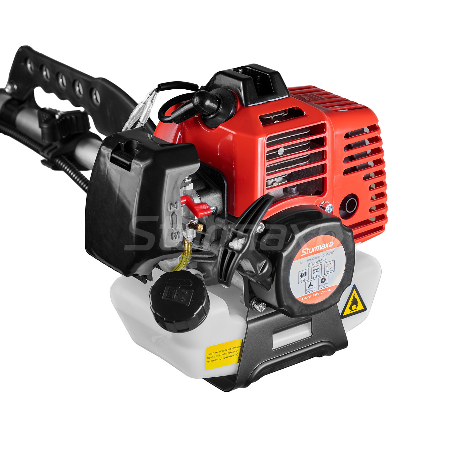 BTM8933S_15 Sturmax BTM8933S Бензинова мотокоса-кущоріз 1600 Вт