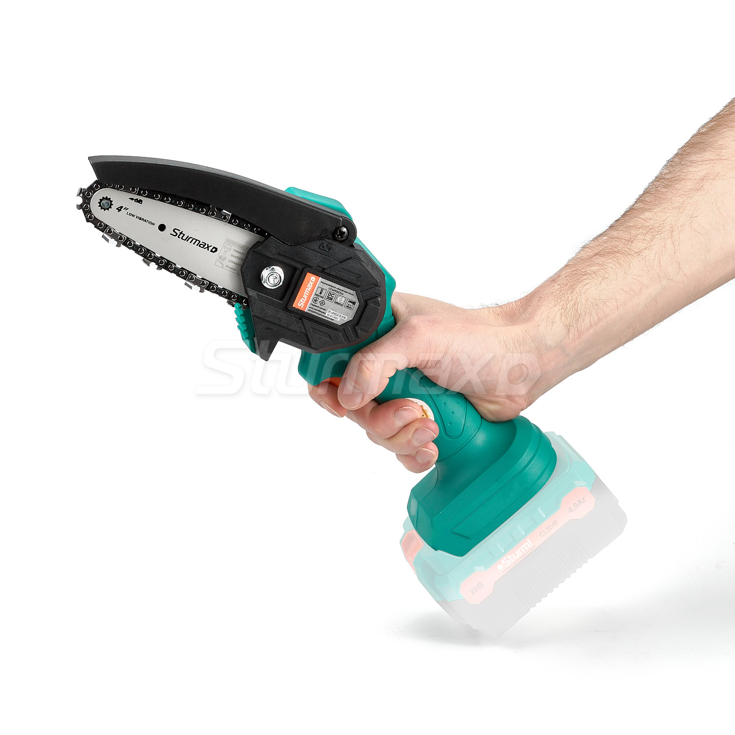 CCM9920CLM_4 Sturmax CCM9920CLM Акумуляторна ланцюгова пила 20 В (без АКБ та ЗП)