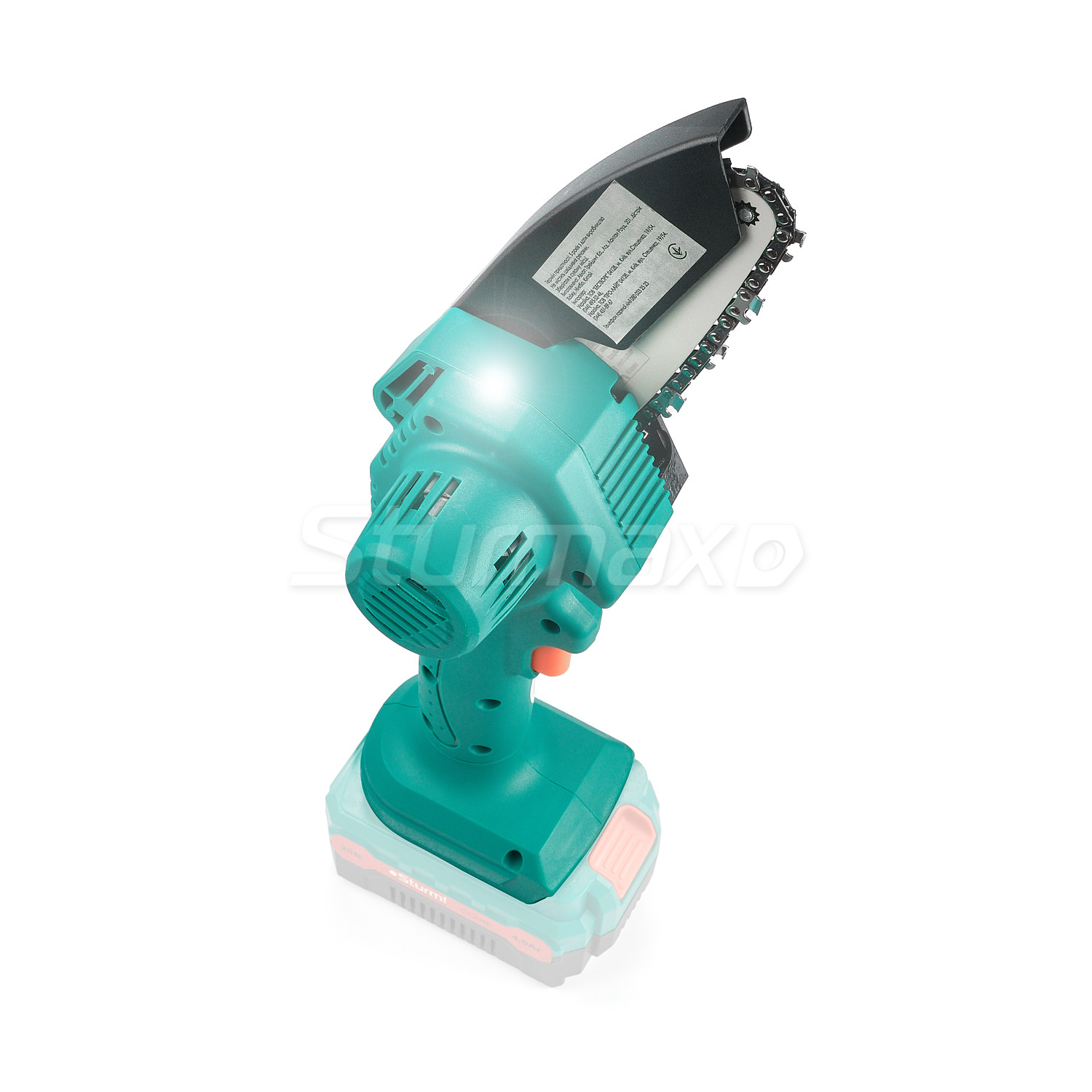 CCM9920CLM_5 Sturmax CCM9920CLM Акумуляторна ланцюгова пила 20 В (без АКБ та ЗП)