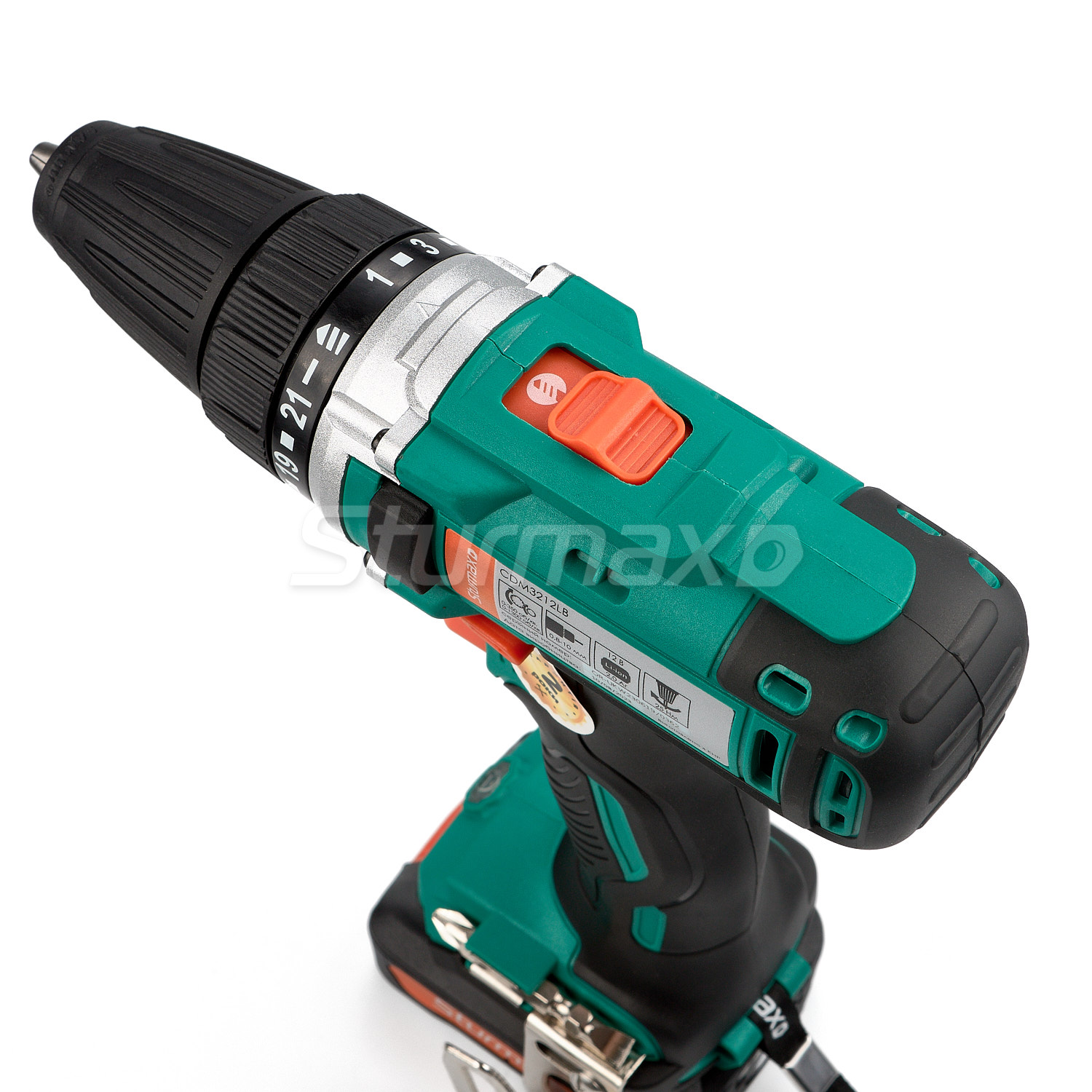 CDM3212LB_3 Sturmax CDM3212LB Шурупокрут акумуляторний 12В