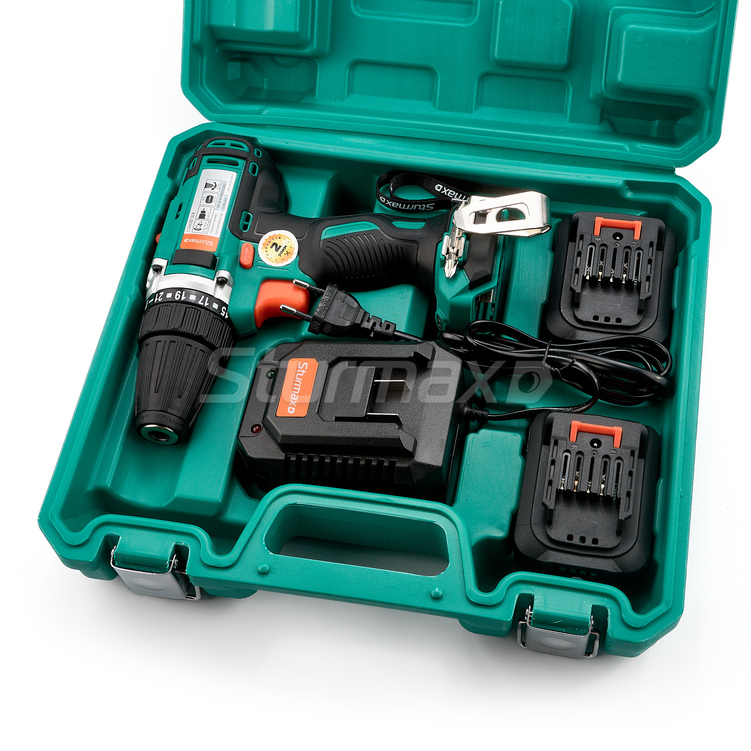 CDM3212LB_8 Sturmax CDM3212LB Шурупокрут акумуляторний 12В