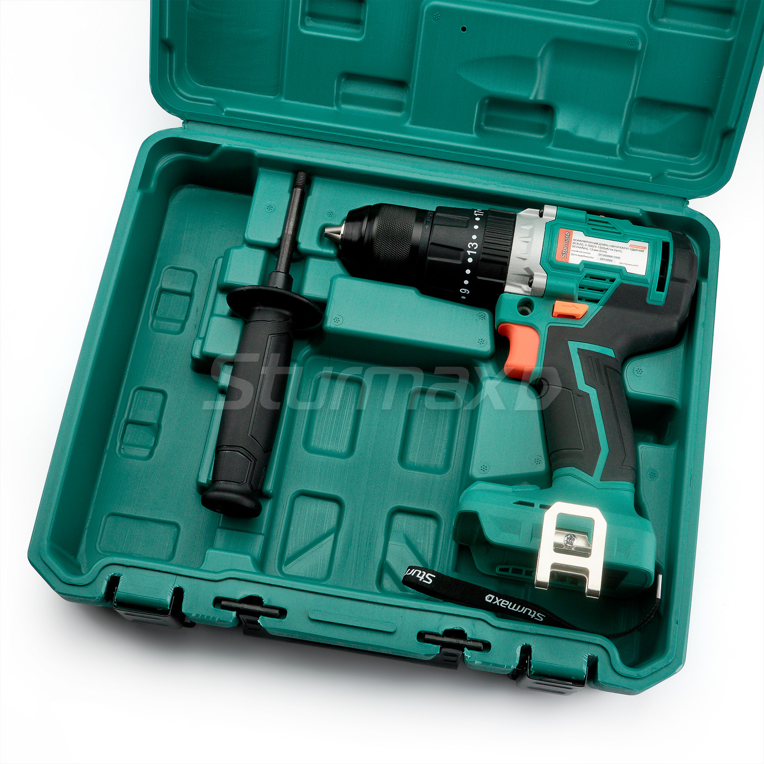 CDM3220CLI_02 Sturmax CDM3220CLI Шурупокрут акумуляторний 20 В (без АКБ та ЗП)