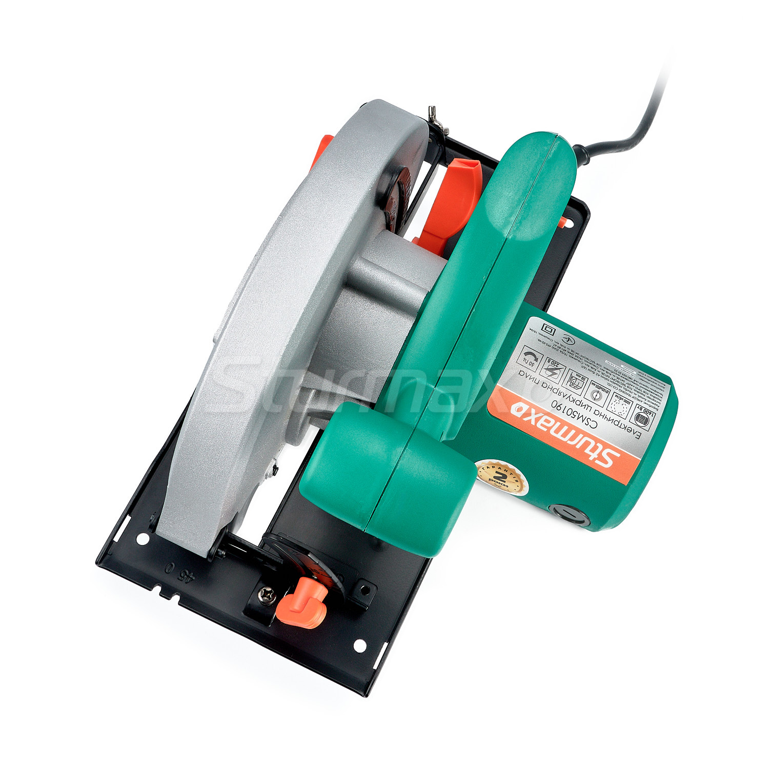 CSM50190_4 Sturmax CSM50190 Пила циркулярна 1600 Вт