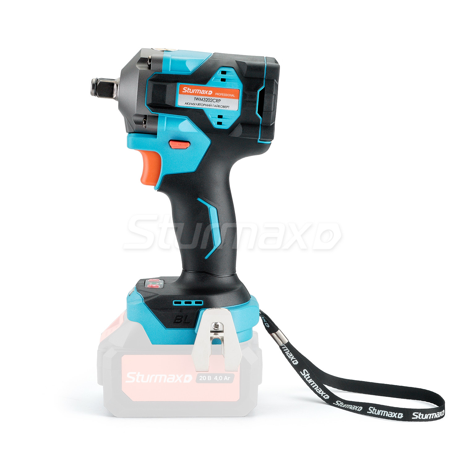 IWM3202CRP_04 Sturmax IWM3202CRP Акумуляторний гайковерт 20В