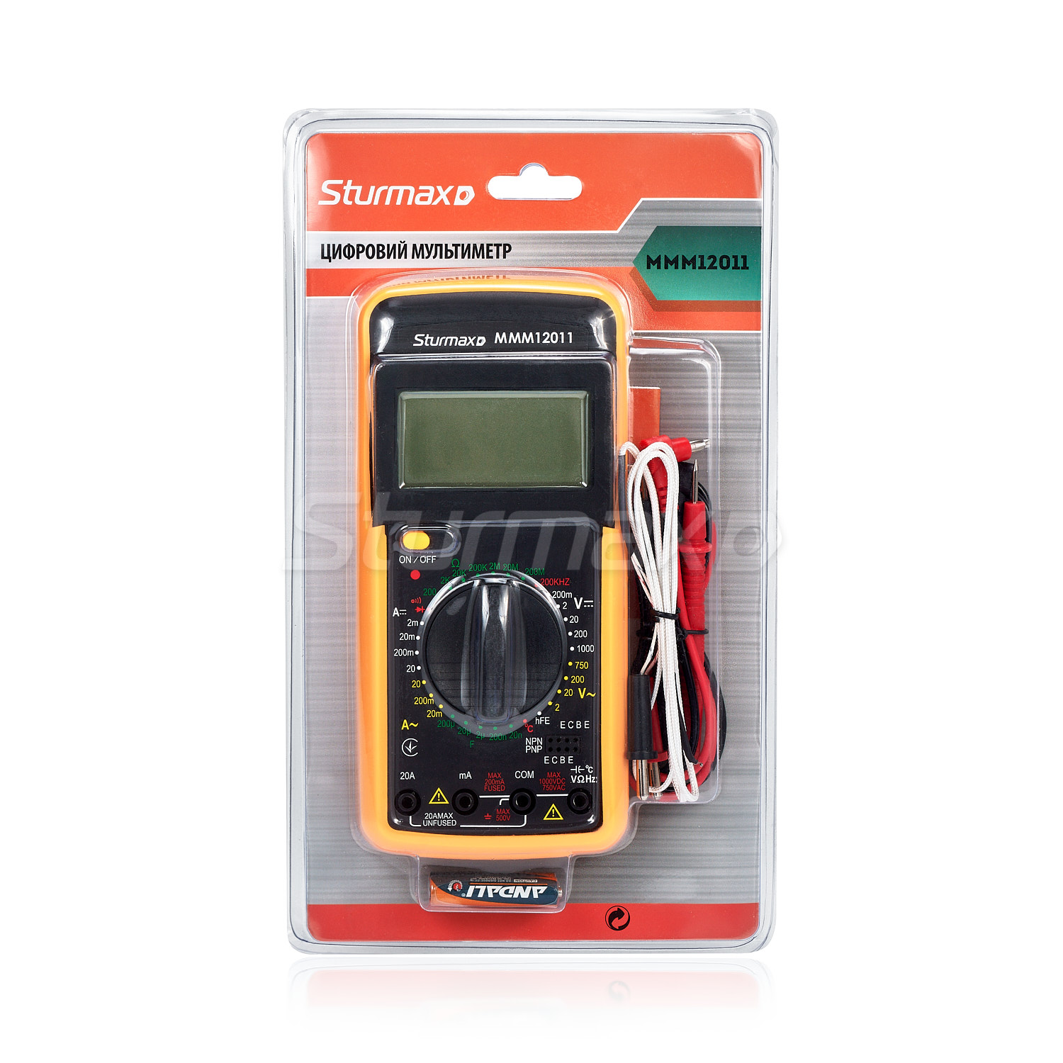 MMM12011_3 Sturmax MMM12011 Мультиметр