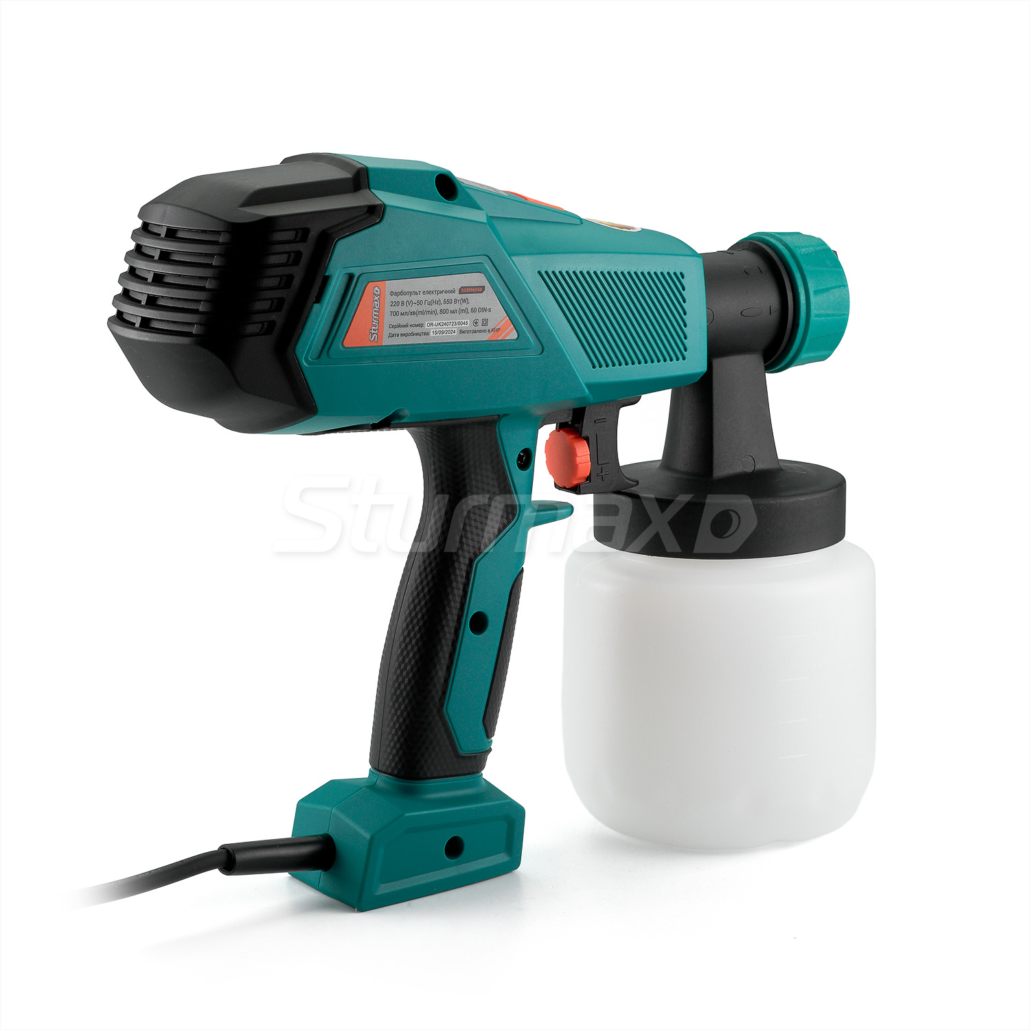 SGM96550_01 Sturmax SGM96550 Електричний фарбопульт 550 Вт