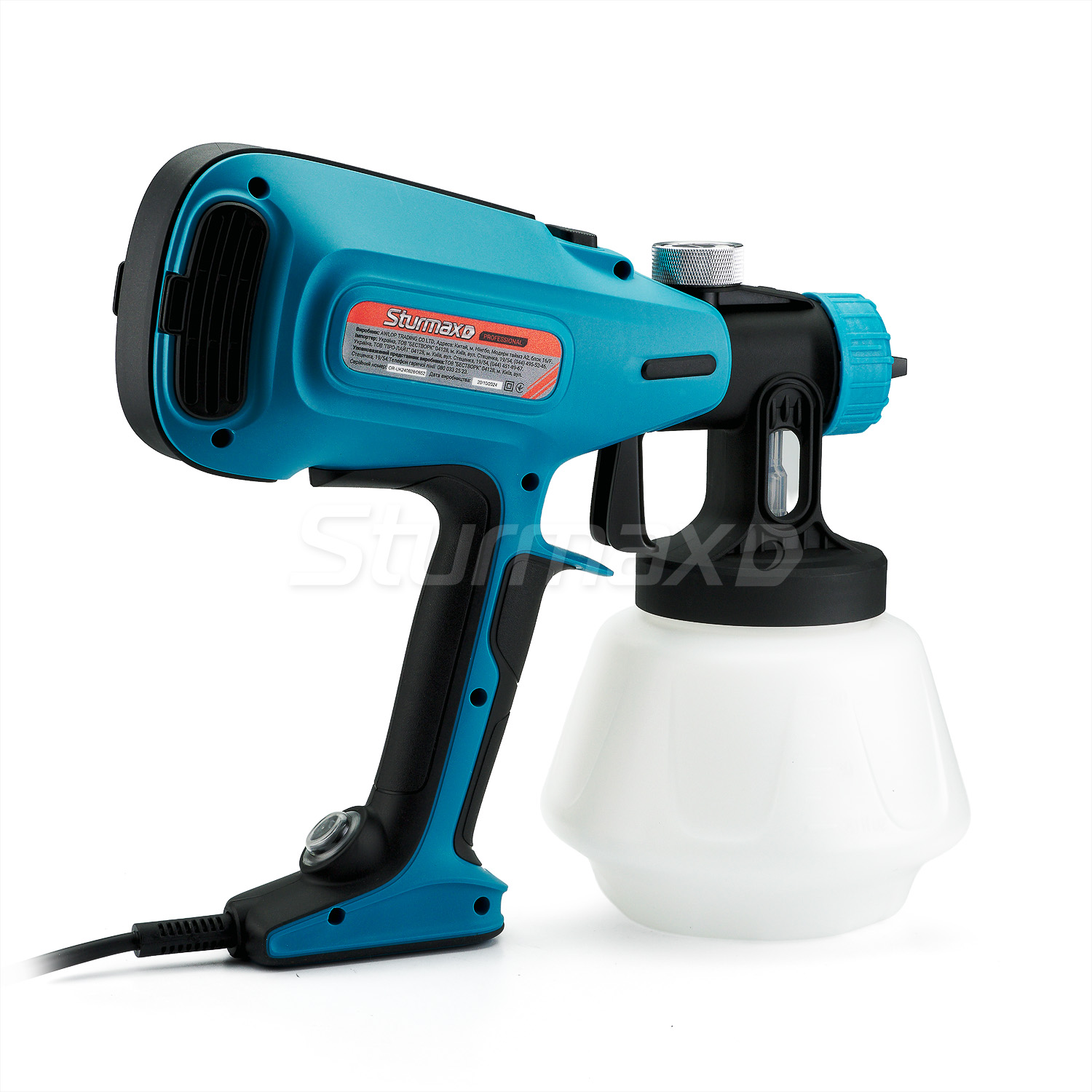 SGM9680P_02 Sturmax SGM9680P Фарбопульт електричний 800 Вт Professional