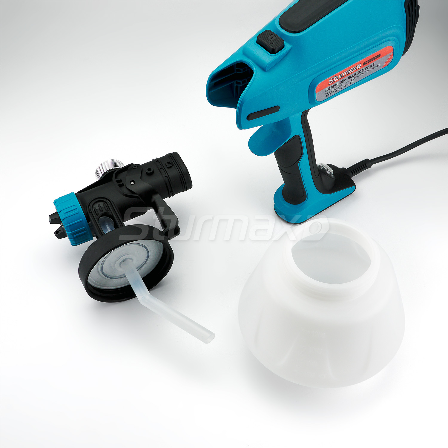 SGM9680P_08 Sturmax SGM9680P Фарбопульт електричний 800 Вт Professional