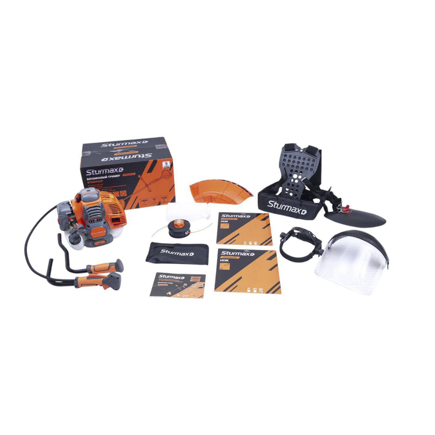 Sturmax BTM8952P_8 Sturmax BTM8952P Бензинова мотокоса 2600 Вт