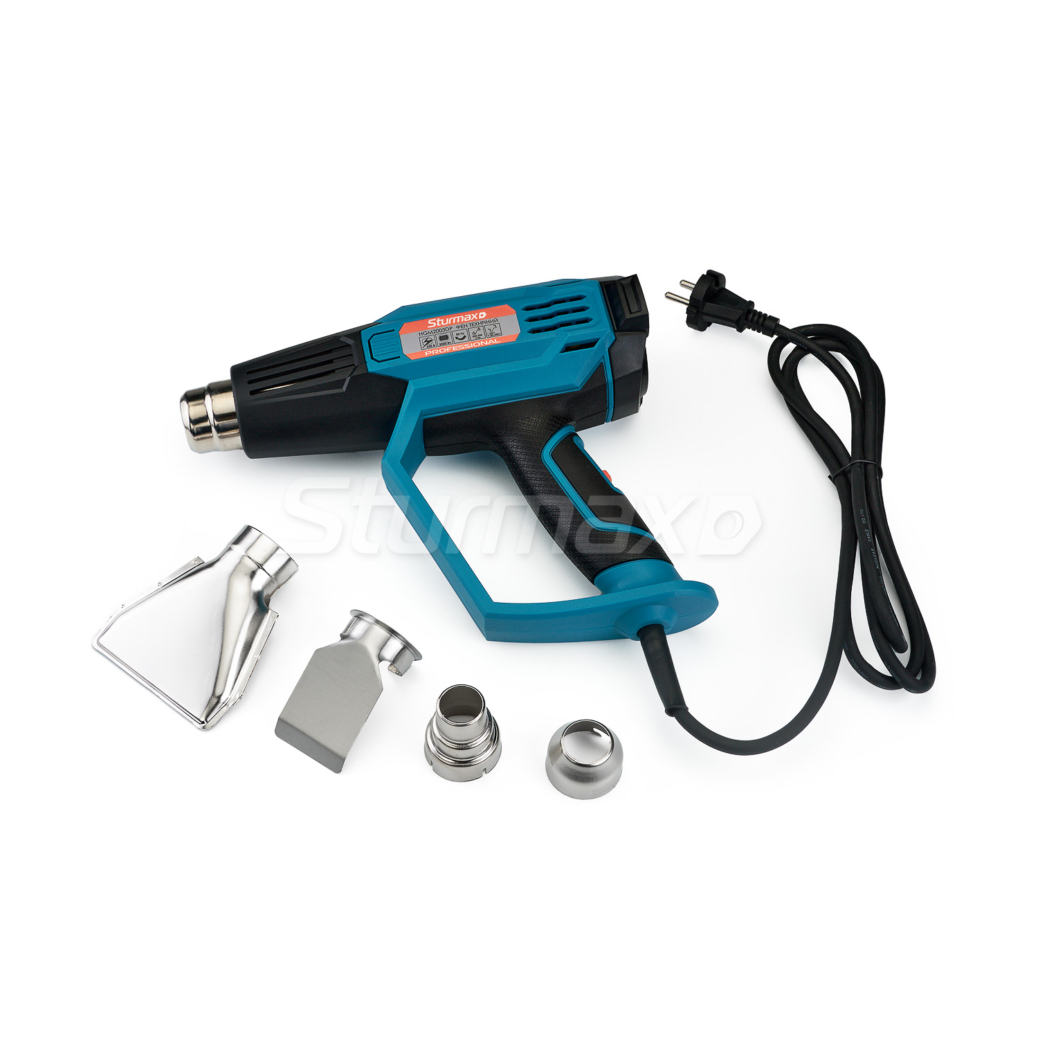 Sturmax HGM2003DP_05 Sturmax HGM2003DP Фен технічний 2000 Вт